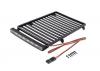 Flat Roof Rack w/ LED for Axial SCX24 Jeep Wrangler JLU RC4WD