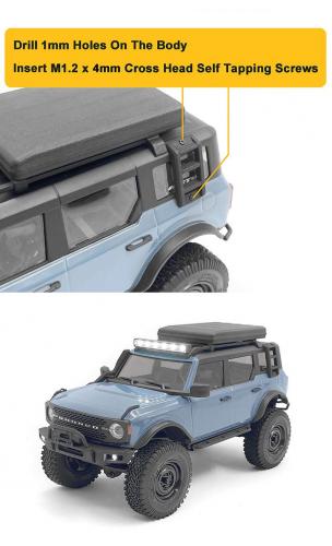 Side Ladder for Axial SCX24 2021 Ford Bronco RC4WD