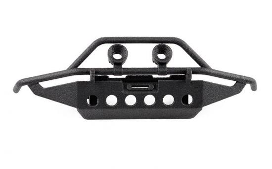 Front Tube Bumper w/ Bull Bar and Light Buckets for Axial SCX24 2021 Ford Bronco RC4WD