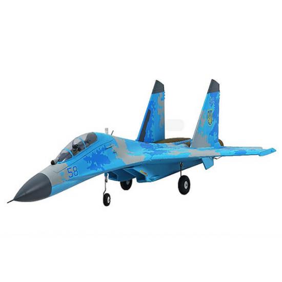 Xfly SU-27 Twin 50mm EDF Jet ARTF - Blue Camo
