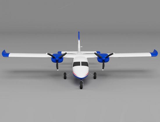 XFly P68 Twin 850mm PNP - Blue