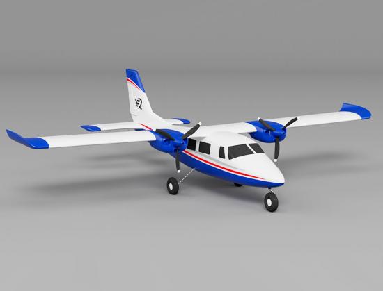 XFly P68 Twin 850mm PNP - Blue