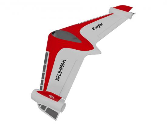 XFly Eagle 40mm EDF Flying Wing - PNP With Gyro - Red
