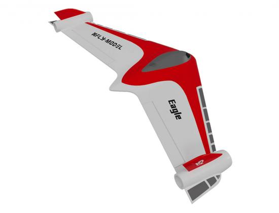 XFly Eagle 40mm EDF Flying Wing - PNP With Gyro - Red