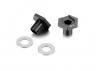 XRay X4 ECS BB Drive Shaft 59mm - Hudy Spring Steel - Set ** CLEARANCE **