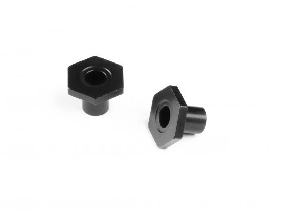 XRay X4 Aluminium Wheel Hub - Spring Clip - Swiss 7075 T6 (2) ** CLEARANCE **
