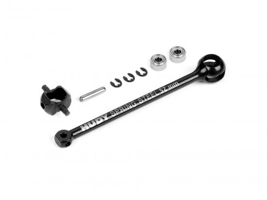 XRay X4 CVD BB Drive Shaft 52mm - Hudy Spring Steel - Set