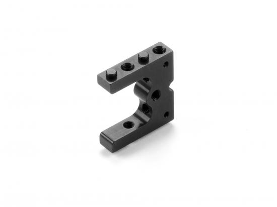 XRay X4 Aluminium Servo Mount - Black - V2