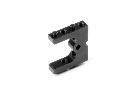 XRay X4 Aluminium Servo Mount - Black