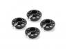XLP Aluminium XRay Shock Spring Retaining Collar - Black (4)