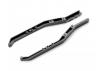 XRay Composite Chassis Side Guards For Bent Sides Chassis L R - Graphite