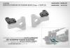 XRay Graphite Extension For Steering Block (2) - 3 Slots