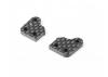 XRay Graphite Extension For Steering Block - 1 Dot (2)