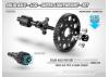 XRay Solid Axle - LCG - Lightweight - Set