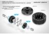 XRay Composite Gear Differential Case With Pulley 53T - LCG - Graphite