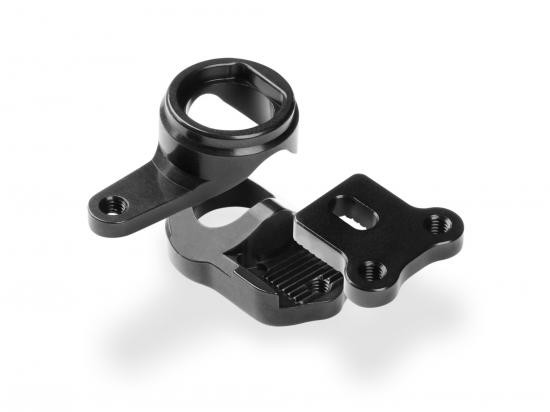 XRay Aluminium Servo Saver Adjustable - Swiss 7075 T6 - Black