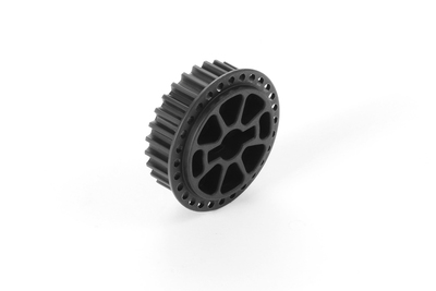 XRay Composite Side Belt Pulley 28T - Front