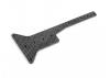 XRay XT822 Graphite Chassis Stiffener - Long