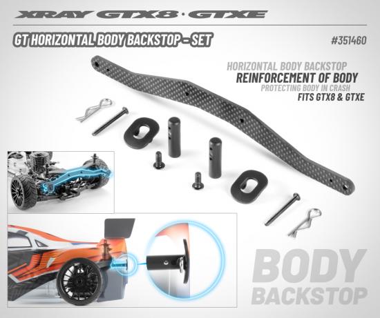 XRay GT Horizontal Body Backstop - Set