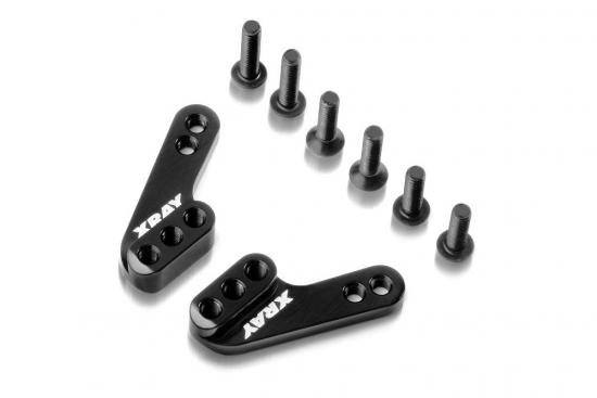 XRay GT Aluminium Shock Plate - Swiss 7075 T6 (L+R)