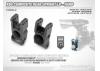 XRay XB8 Composite Rear Upright LB - Hard