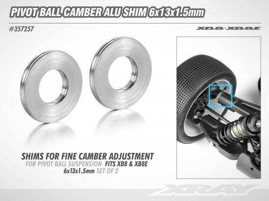 Aluminium SHIM 6x13x1.5 (2)