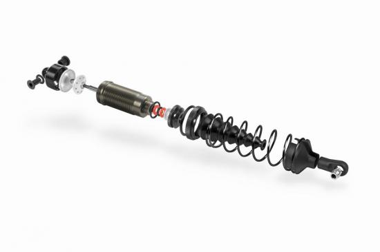 XRay XB8 Rear Shock Absorbers Zero Rebound Complete Set (2)