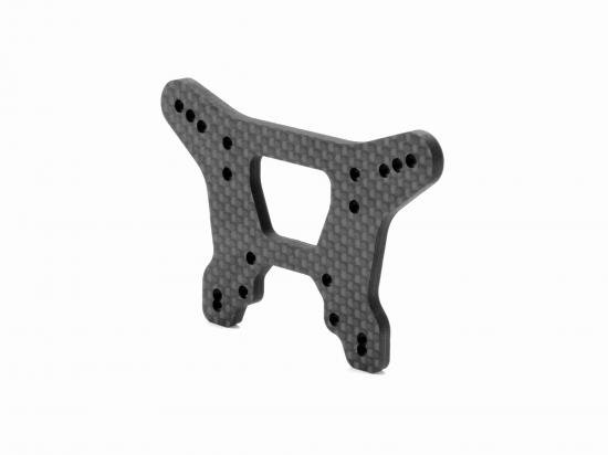 XRay XT4 Graphite Shock Tower For Hs Bulkhead - Front - 3.5mm
