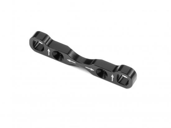 XRay Aluminium Lower Susp. Holder Wide For Horizontal Split Bulkhead (Hs) - Rear-Front