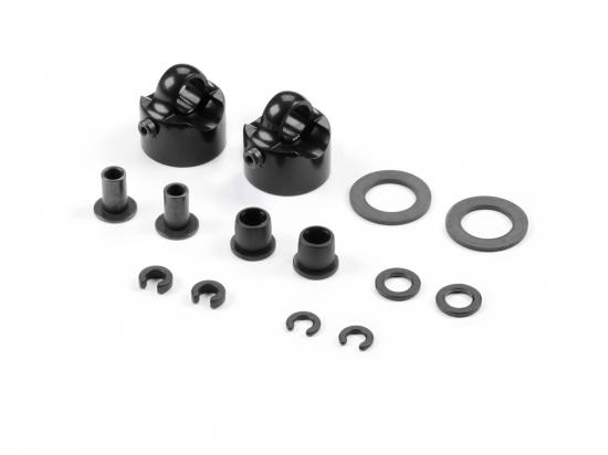 XRay Aluminium Shock Cap-Nut With Vent Hole (2)