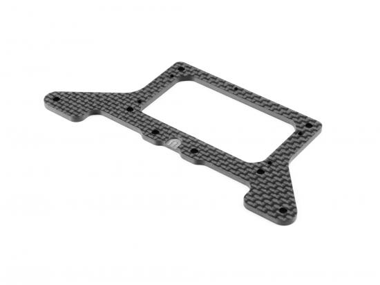 XRay X1223 Graphite Rear Pod Lower Plate 2.5mm