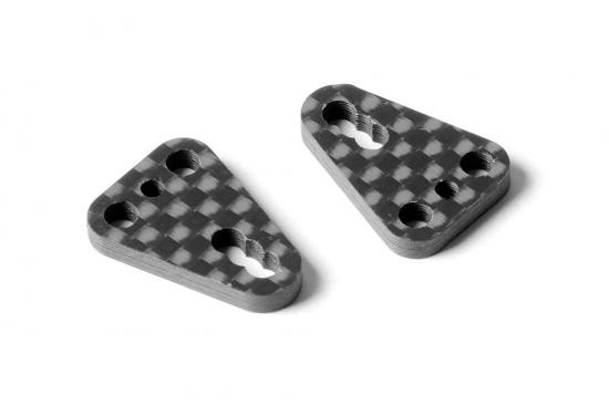 XRay X1 20 Graphite Pod Link Plate 2.5mm (2)