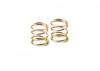XRay Front Coil Spring For 4mm Pin C=1.5-1.7 - Gold (2)