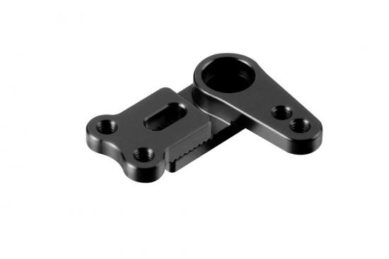 XRay X1 Aluminium Adjustable Servo Saver Set - Black
