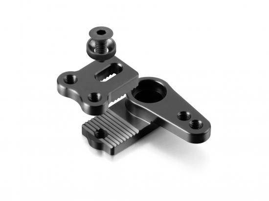 XRay X1 Aluminium Adjustable Servo Saver Set - Black