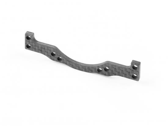 XRay X124 Graphite Rear Bulkhead Brace 2.5mm