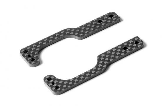 XRay X1 20 Graphite Rear Wing Holder Side Plate 2.5mm (L+R)