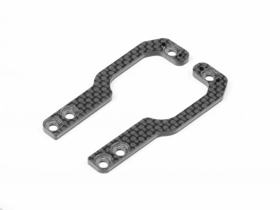 XRay X123 Graphite Rear Wing Holder Side Plate 2.5mm (L R)