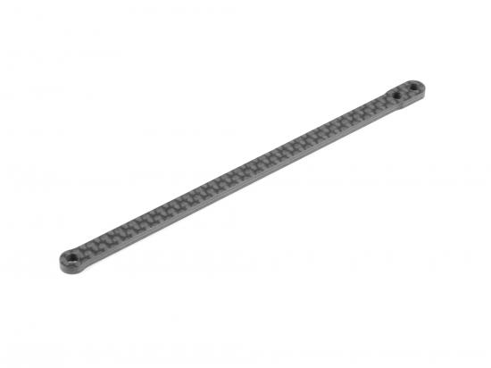 XRay X124 Graphite Top Deck 2.2mm - Long