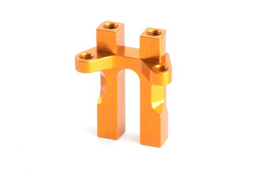 XRay X1 19 Aluminium Servo Mount - Orange