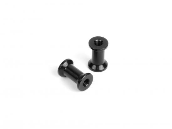 XRay Aluminium Mount 10.8mm - Black (2)