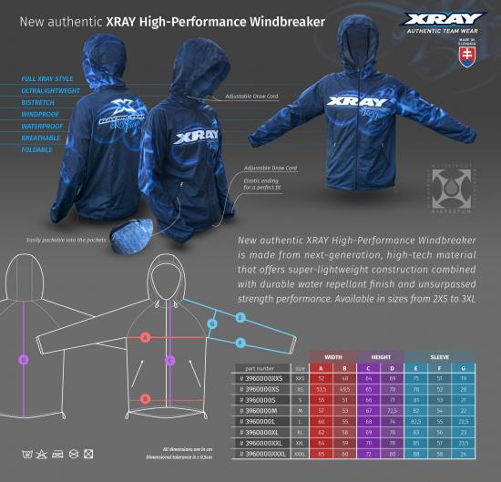 XRay High-Performance Windbreaker (S)