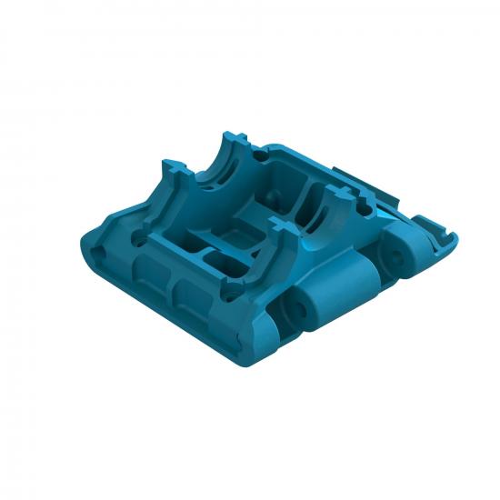 Rear Lower Skid/Gearbox Mount (1) - Blue