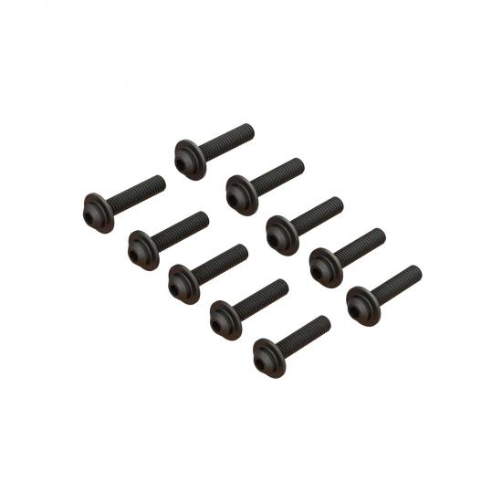 Arrma Button Head Screw Flanged M4X18mm V2