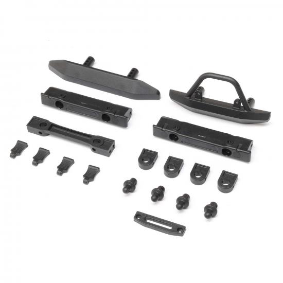 Bumper And Mounts Set: 1:10 SCX10 PRO Comp Scaler