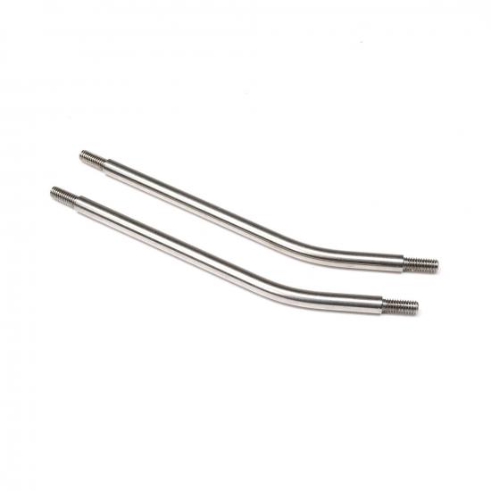 Stainless Steel M4 x 5mm x 118.2mm HC Link (2): 1:10 SCX10 P