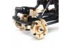 Hex Hub - Brass (2): SCX24 - AX24