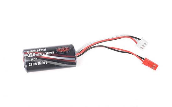 RC4WD 7.4V 320mAh Lithium Ion Battery W/ Balance Plug RC4WD