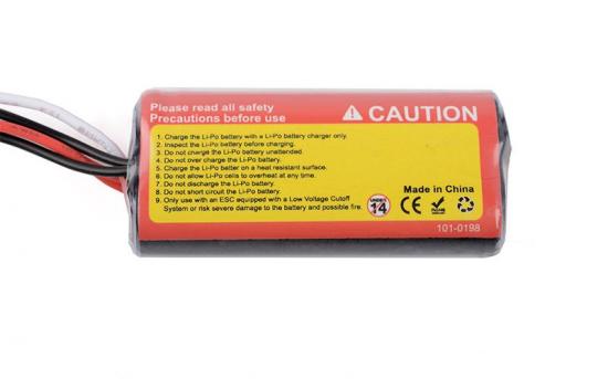 RC4WD 7.4V 320mAh Lithium Ion Battery W/ Balance Plug RC4WD