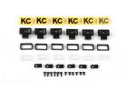 RC4WD KC HiLiTES Rectangle Lights with Covers RC4WD